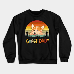 Corgi Dad  (127) Crewneck Sweatshirt